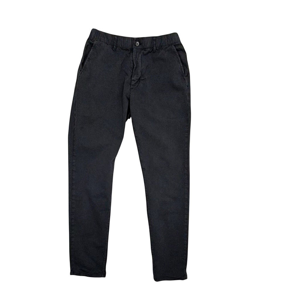 Marine Layer Saturday Chino Pants Men M X 33 Slim Straight Fit Elastic Waist